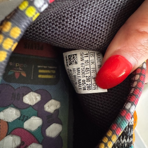 adidas x Pharrell Williams Solar HU NMD "Solar Pack - M1L3L3" sneakers - Picture 6 of 9